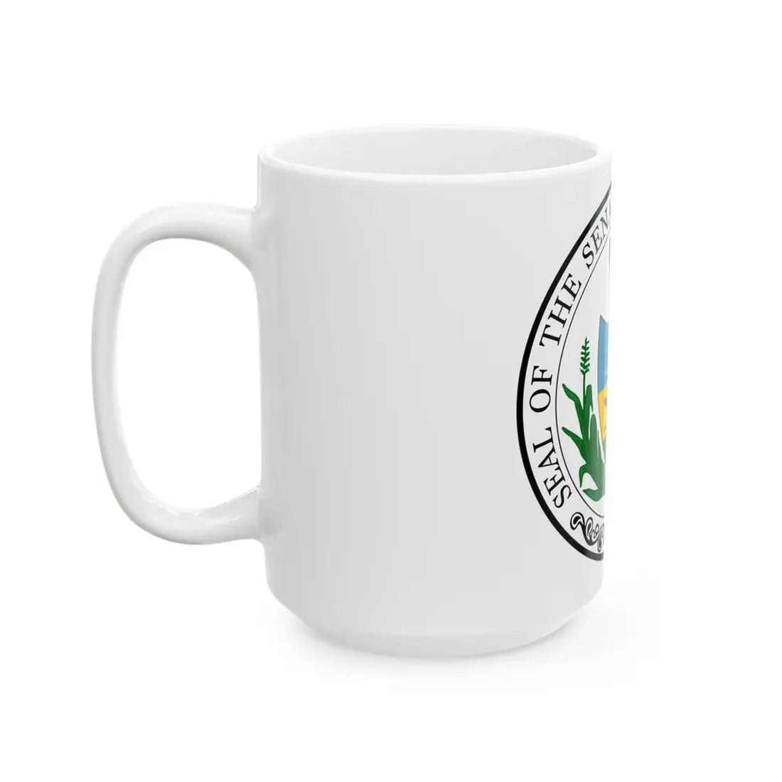 Seal of the Senate of Pennsylvania - White Coffee Mug - Go Mug Yourself