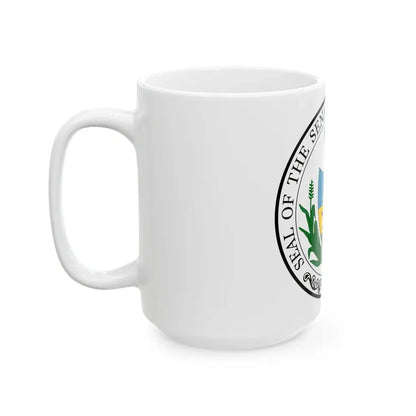 Seal of the Senate of Pennsylvania - White Coffee Mug - Go Mug Yourself