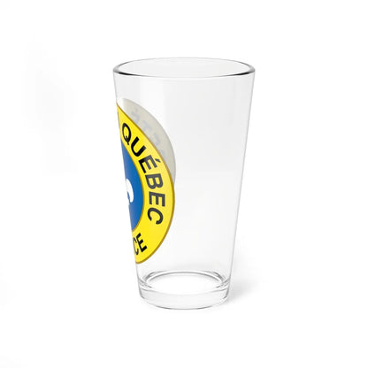 Seal of the Sûreté du Québec (Canada) (Coat of Arms) Pint Glass 16oz - Go Mug Yourself