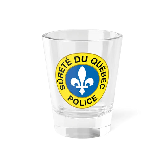 Seal of the Sûreté du Québec (Canada) (Coat of Arms) Shot Glass 1.5oz 1.5oz - Go Mug Yourself