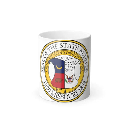 Seal of the State Auditor of Missouri - Color Changing Coffee Mug 11oz - Go Mug Yourself