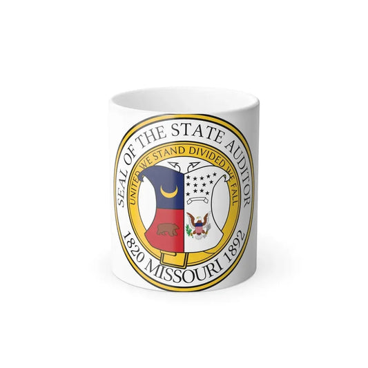 Seal of the State Auditor of Missouri - Color Changing Coffee Mug 11oz - Go Mug Yourself