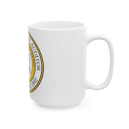 Seal of the State Auditor of Missouri - White Coffee Mug - Go Mug Yourself