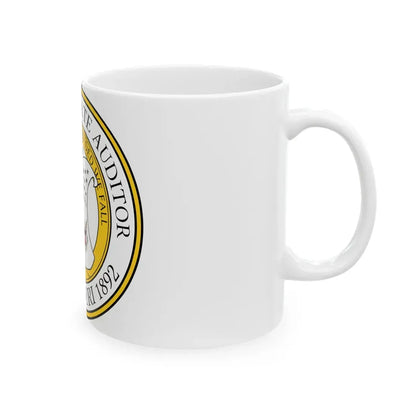 Seal of the State Auditor of Missouri - White Coffee Mug - Go Mug Yourself