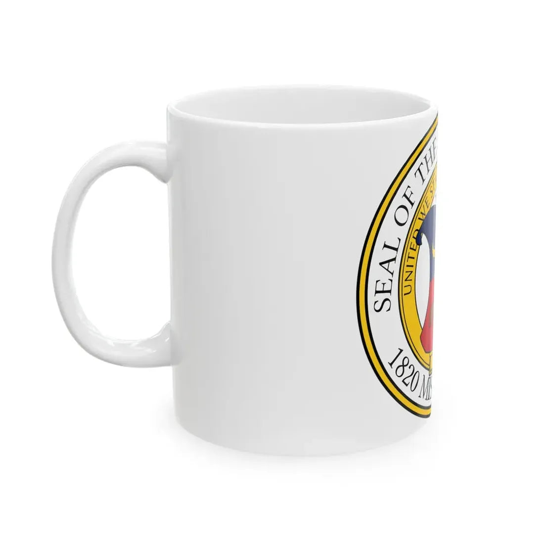Seal of the State Auditor of Missouri - White Coffee Mug - Go Mug Yourself