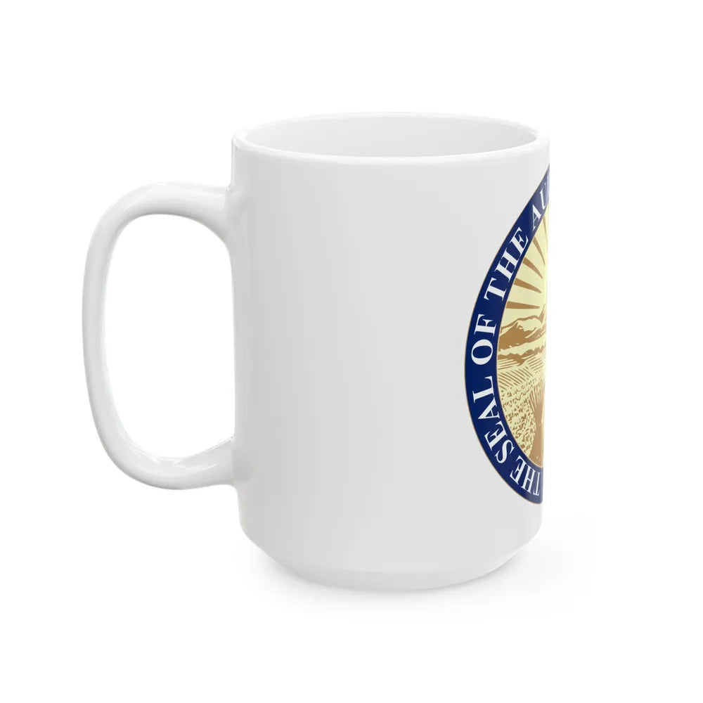 Seal of the State Auditor of Ohio - White Coffee Mug-Go Mug Yourself