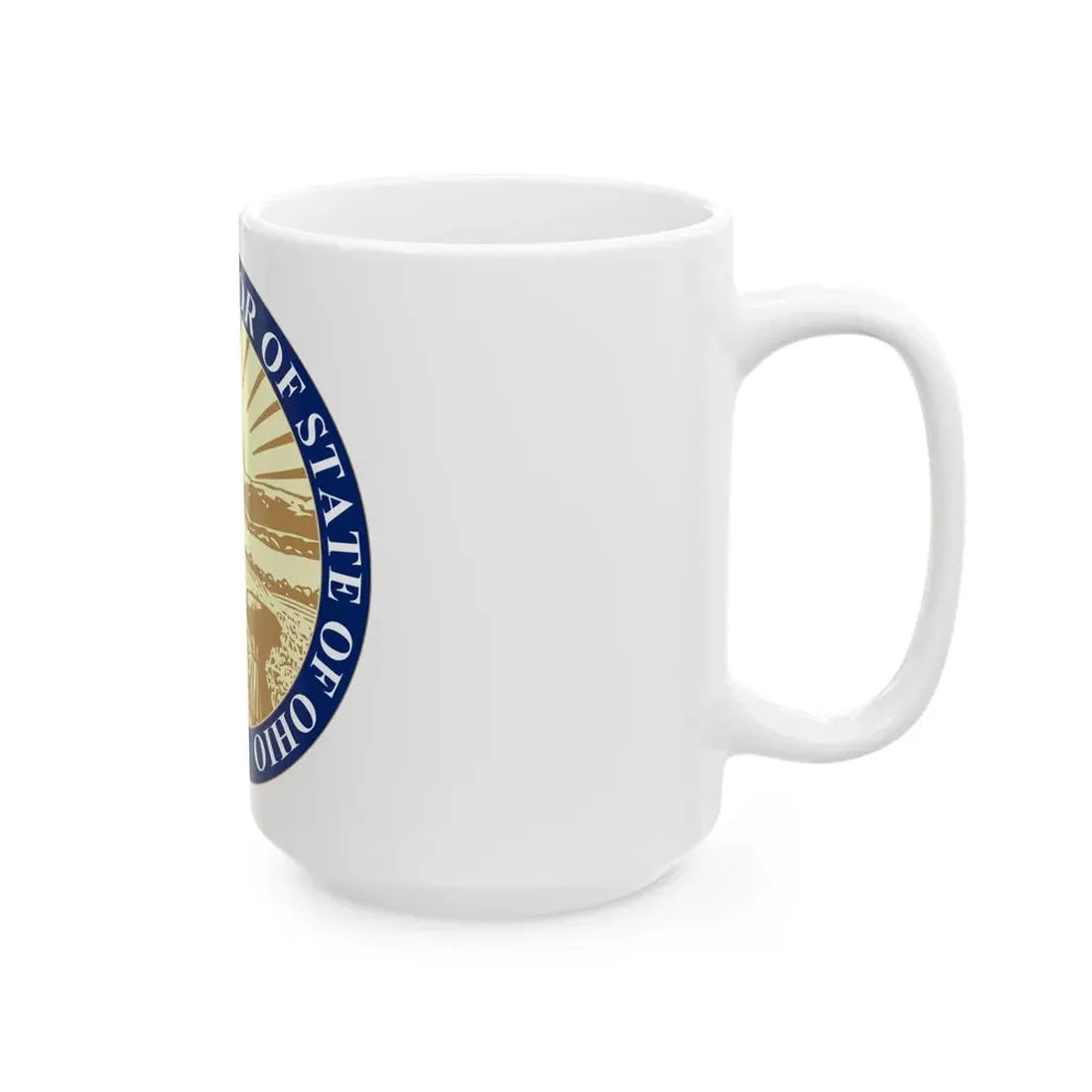 Seal of the State Auditor of Ohio - White Coffee Mug - Go Mug Yourself
