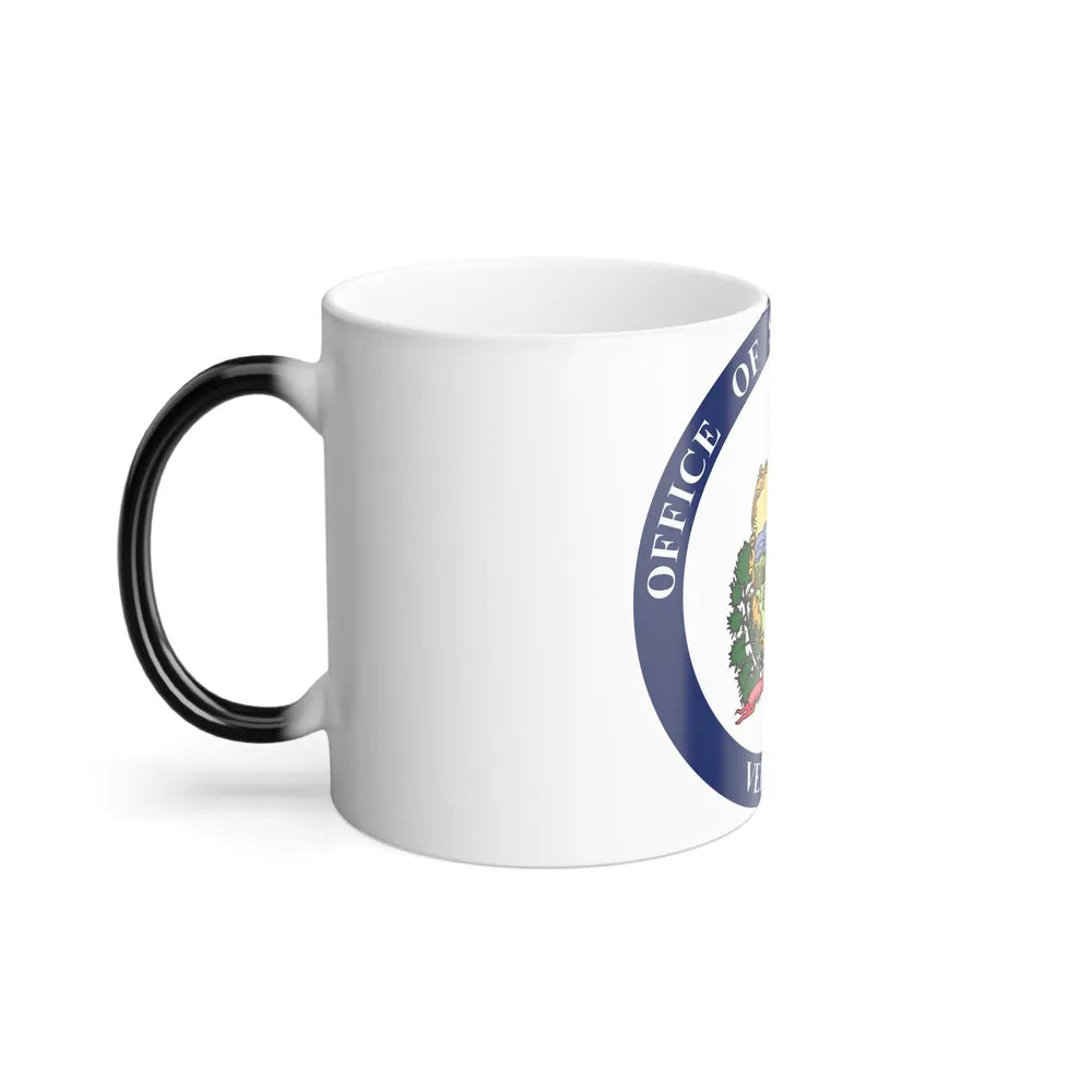 Seal of the State Auditor of Vermont - Color Changing Mug 11oz-Go Mug Yourself