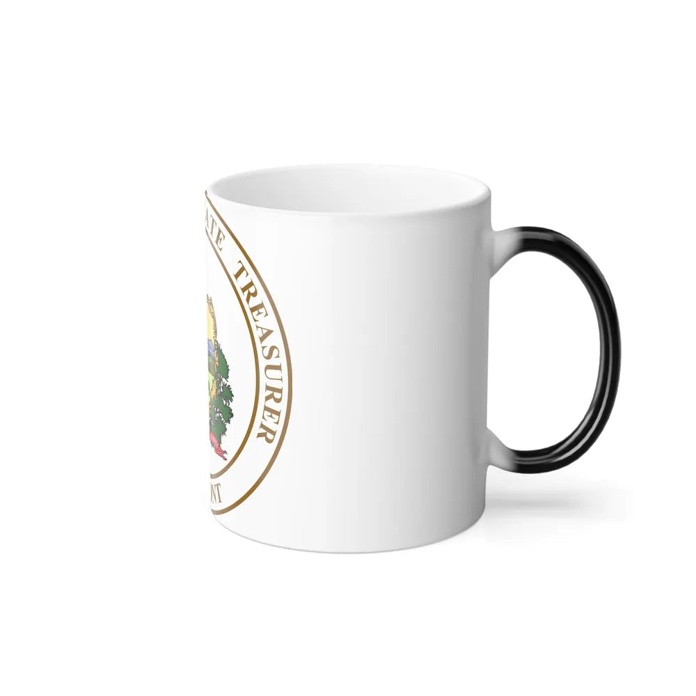 Seal of the State Treasurer of Vermont - Color Changing Mug 11oz-Go Mug Yourself