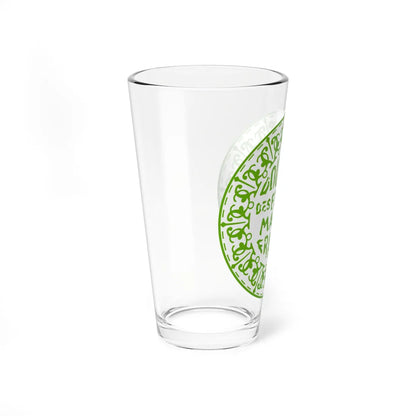 Seal of the states under French mandate (Syria) (Coat of Arms) Pint Glass 16oz - Go Mug Yourself