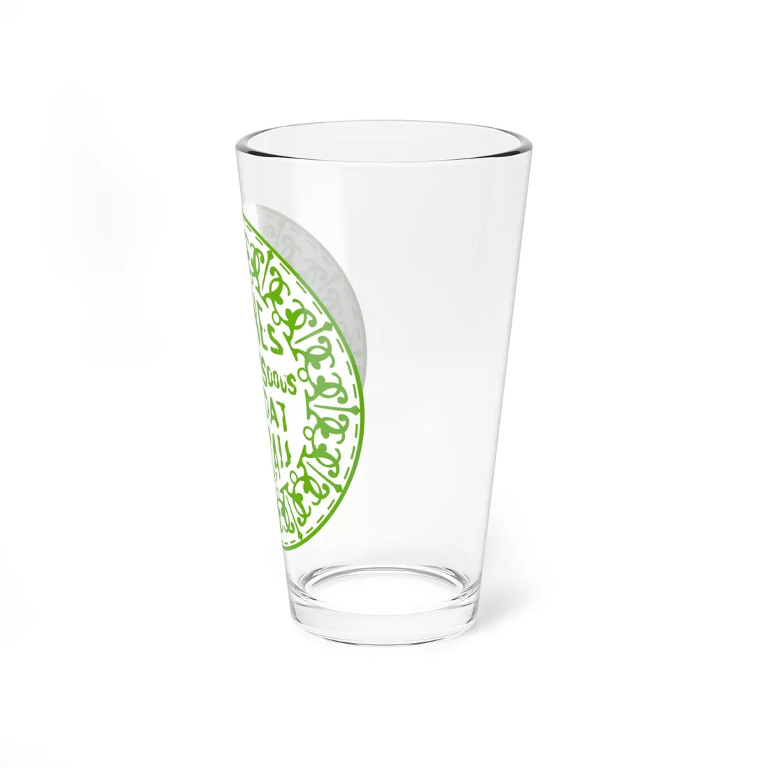 Seal of the states under French mandate (Syria) (Coat of Arms) Pint Glass 16oz - Go Mug Yourself