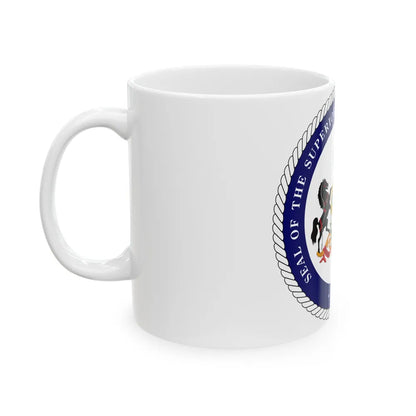 Seal of the Superior Court of Pennsylvania - White Coffee Mug-Go Mug Yourself