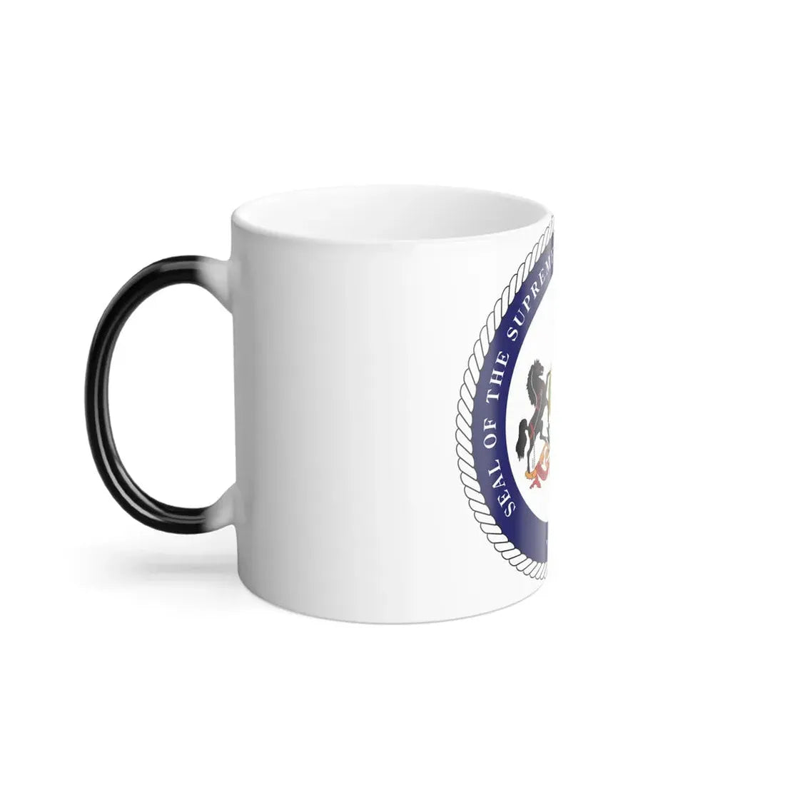 Seal of the Supreme Court of Pennsylvania v2 - Color Changing Coffee Mug - Go Mug Yourself
