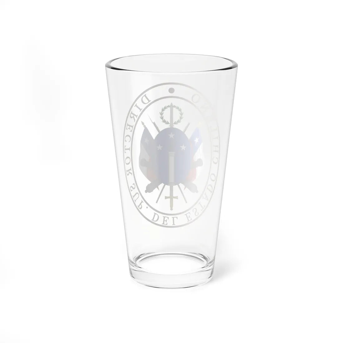 Seal of the Supreme Director of Chile (Chile) (Coat of Arms) Pint Glass 16oz - Go Mug Yourself