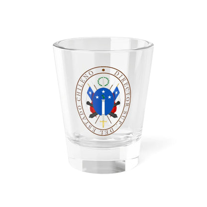 Seal of the Supreme Director of Chile (Chile) (Coat of Arms) Shot Glass 1.5oz 1.5oz - Go Mug Yourself