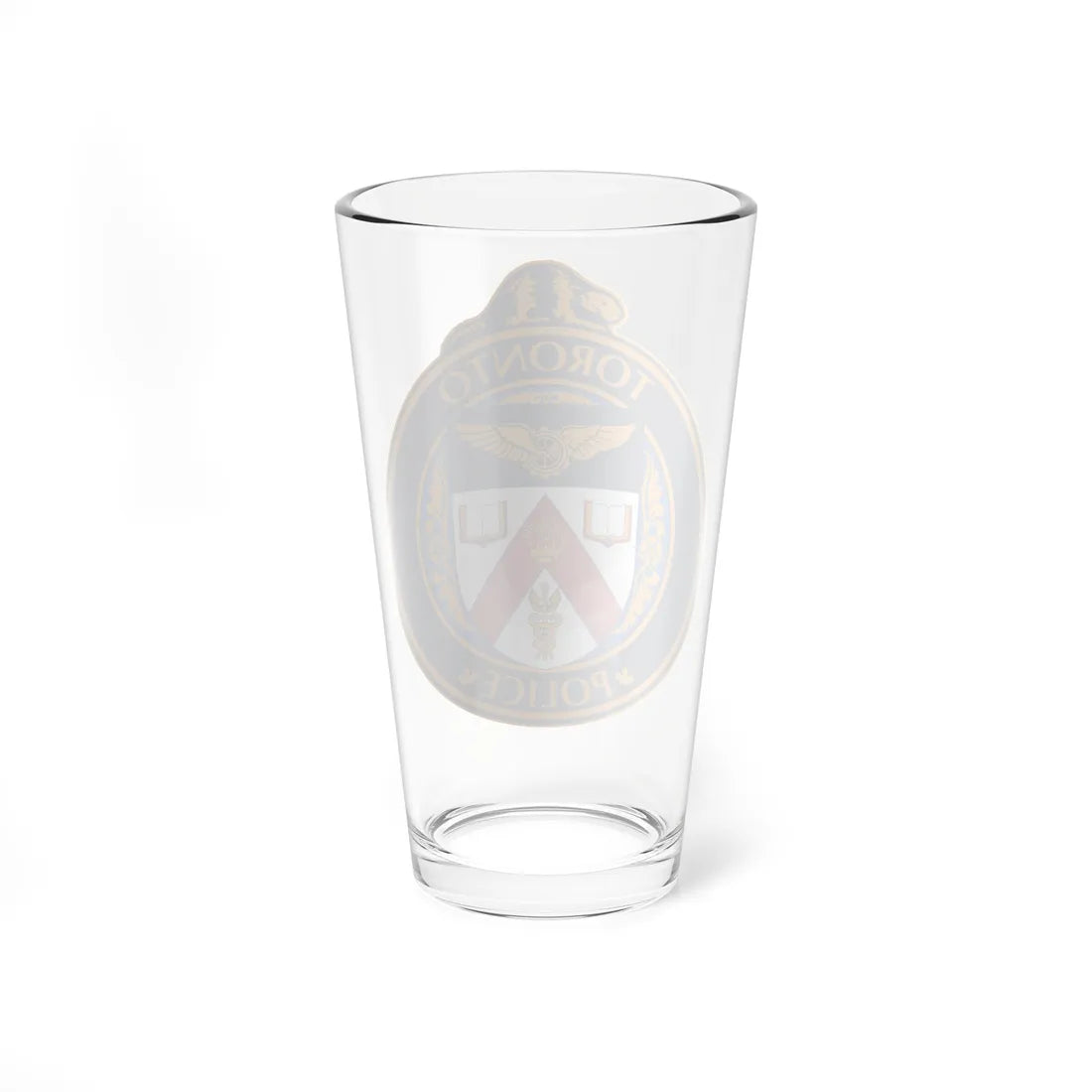 Seal of the Toronto Police Service (Canada) (Coat of Arms) Pint Glass 16oz - Go Mug Yourself
