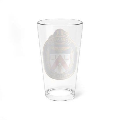Seal of the Toronto Police Service (Canada) (Coat of Arms) Pint Glass 16oz - Go Mug Yourself
