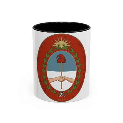 Seal of the United Provinces of the Rio de la Plata - Accent Coffee Mug 11oz Black - Go Mug Yourself