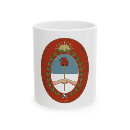 Seal of the United Provinces of the Rio de la Plata - White Coffee Mug 11oz - Go Mug Yourself