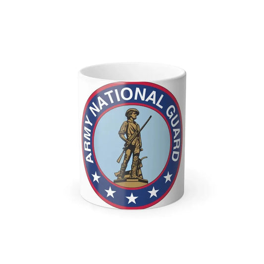 Seal of the United States Army National Guard - Color Changing Coffee Mug 11oz - Go Mug Yourself
