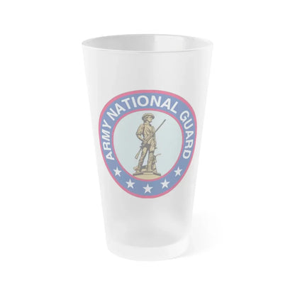 Seal of the United States Army National Guard - Frosted Pint Glass 16oz Default Title - Go Mug Yourself