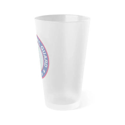 Seal of the United States Army National Guard - Frosted Pint Glass 16oz - Go Mug Yourself