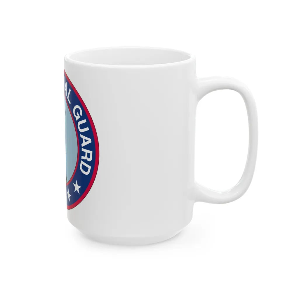 Seal of the United States Army National Guard - White Coffee Mug-Go Mug Yourself