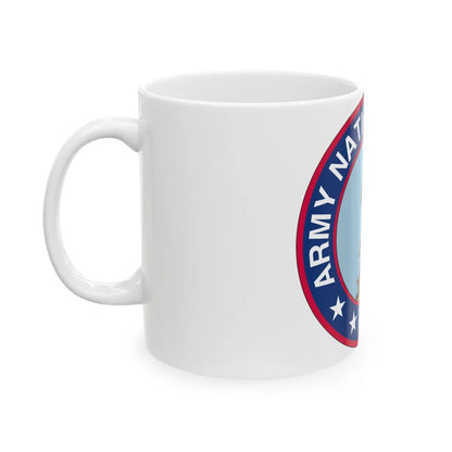 Seal of the United States Army National Guard - White Coffee Mug-Go Mug Yourself