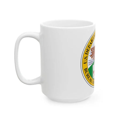 Seal of the United States Bureau of Indian Affairs - White Coffee Mug - Go Mug Yourself