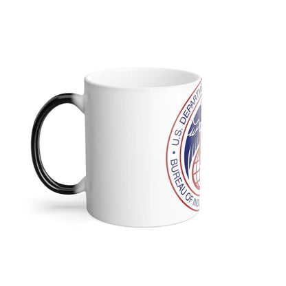 Seal of the United States Bureau of Industry and Security a part of the Department of Commerce - Color Changing Mug 11oz-Go Mug Yourself