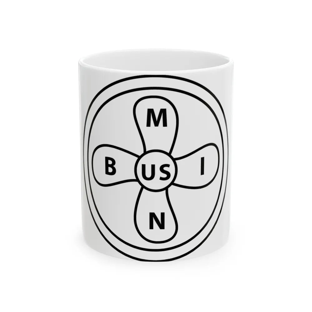 Seal of the United States Bureau of Marine Inspection and Navigation - White Coffee Mug-11oz-Go Mug Yourself