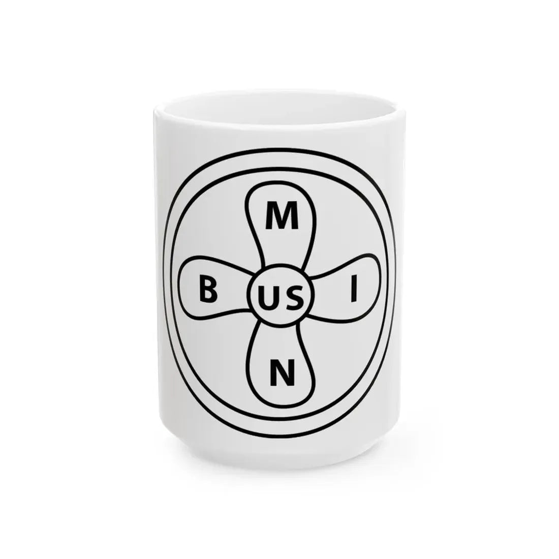 Seal of the United States Bureau of Marine Inspection and Navigation - White Coffee Mug 15oz - Go Mug Yourself