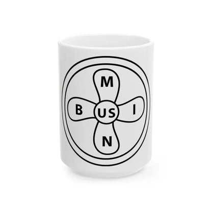 Seal of the United States Bureau of Marine Inspection and Navigation - White Coffee Mug 15oz - Go Mug Yourself