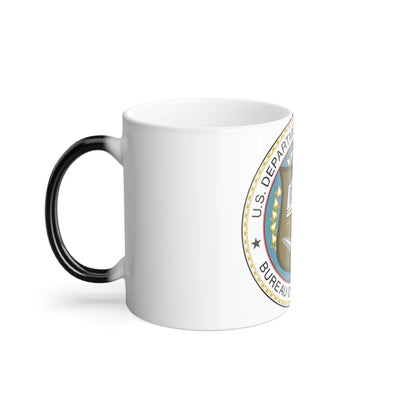 Seal of the United States Census Bureau - Color Changing Mug 11oz-Go Mug Yourself