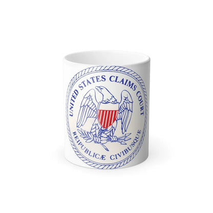 Seal of the United States Claims Court from 1982 to 1992 - Color Changing Mug 11oz-11oz-Go Mug Yourself