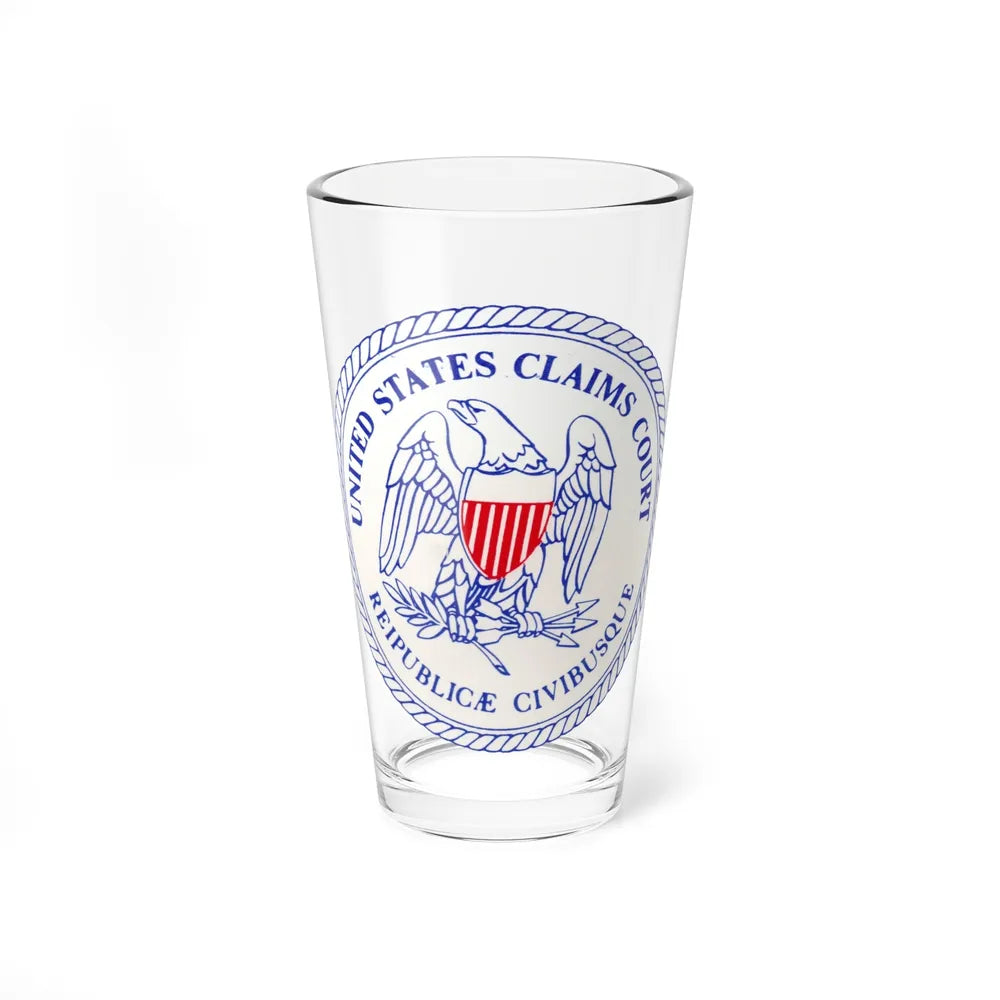 Seal of the United States Claims Court from 1982 to 1992 - Pint Glass 16oz-16oz-Go Mug Yourself