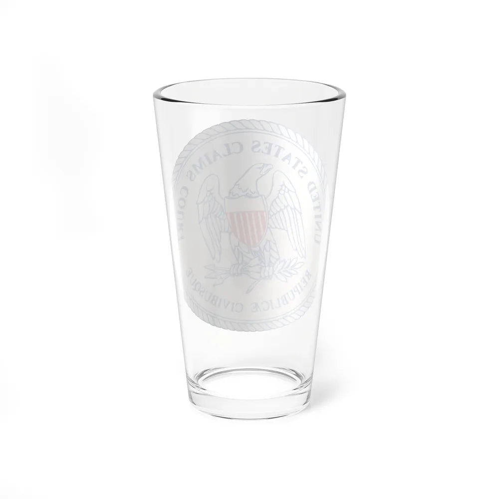 Seal of the United States Claims Court from 1982 to 1992 - Pint Glass 16oz-Go Mug Yourself