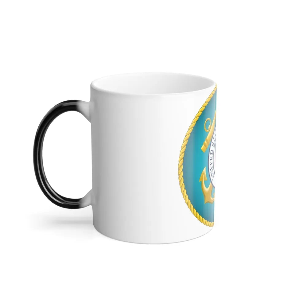 Seal of the United States Coast Guard - Color Changing Mug 11oz-Go Mug Yourself