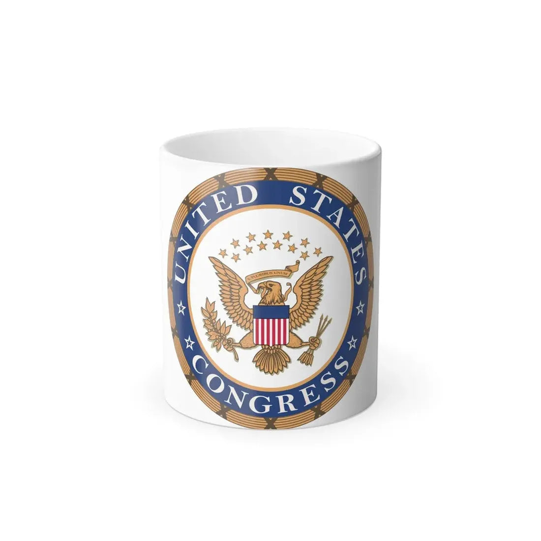 Seal of the United States Congress - Color Changing Coffee Mug 11oz - Go Mug Yourself