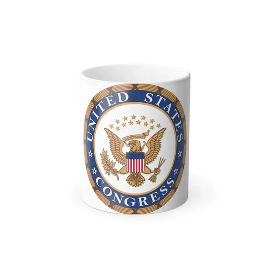 Seal of the United States Congress - Color Changing Coffee Mug 11oz - Go Mug Yourself