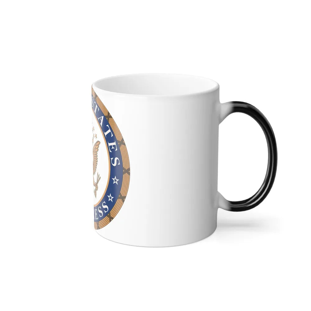 Seal of the United States Congress - Color Changing Mug 11oz-Go Mug Yourself