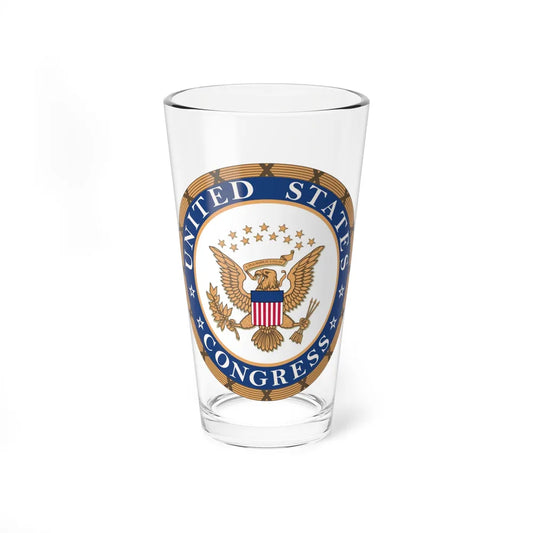 Seal of the United States Congress - Pint Glass 16oz-16oz-Go Mug Yourself