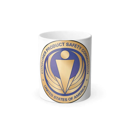 Seal of the United States Consumer Product Safety Commission - Color Changing Coffee Mug 11oz - Go Mug Yourself