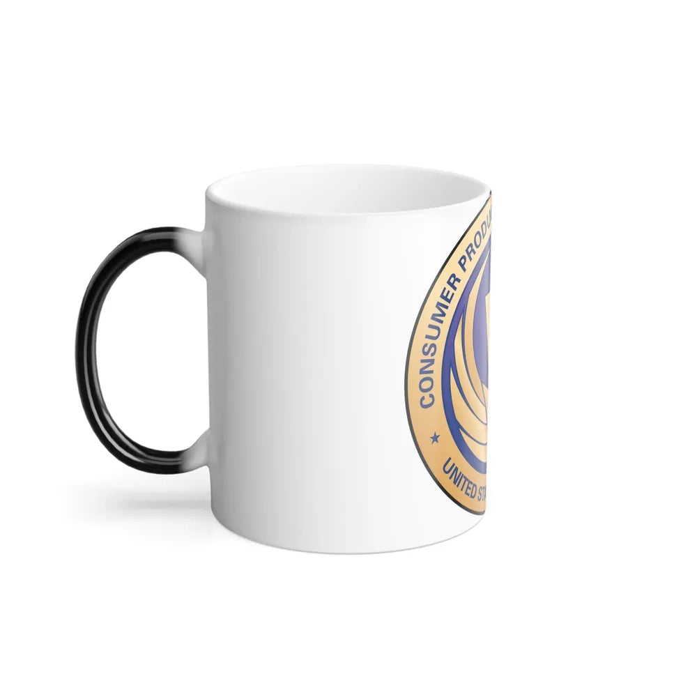 Seal of the United States Consumer Product Safety Commission - Color Changing Mug 11oz-Go Mug Yourself