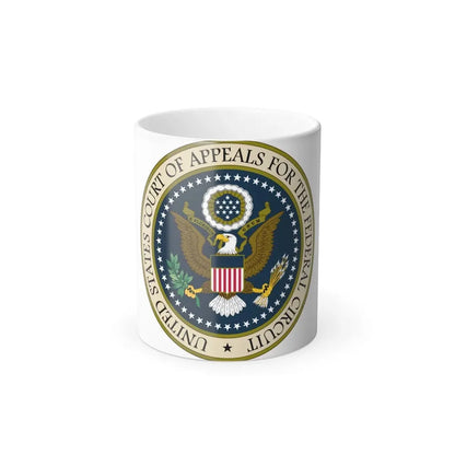 Seal of the United States Court of Appeals for the Federal Circuit - Color Changing Coffee Mug 11oz - Go Mug Yourself