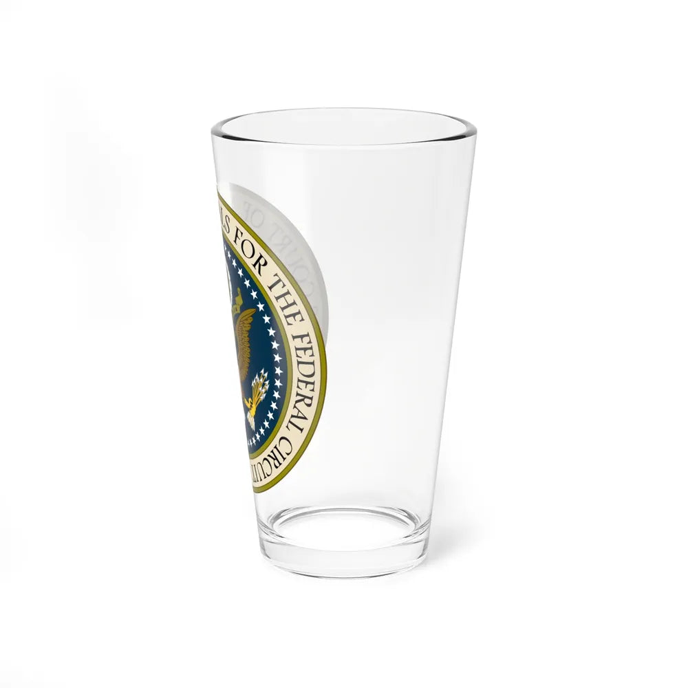 Seal of the United States Court of Appeals for the Federal Circuit - Pint Glass 16oz-Go Mug Yourself