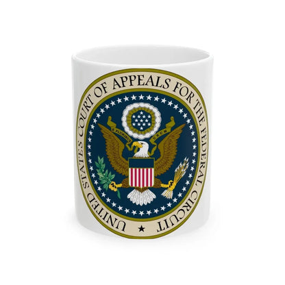 Seal of the United States Court of Appeals for the Federal Circuit - White Coffee Mug 11oz - Go Mug Yourself