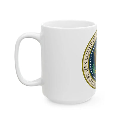 Seal of the United States Court of Appeals for the Federal Circuit - White Coffee Mug-Go Mug Yourself