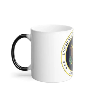 Seal of the United States Court of Appeals for the Fifth Circuit - Color Changing Coffee Mug - Go Mug Yourself