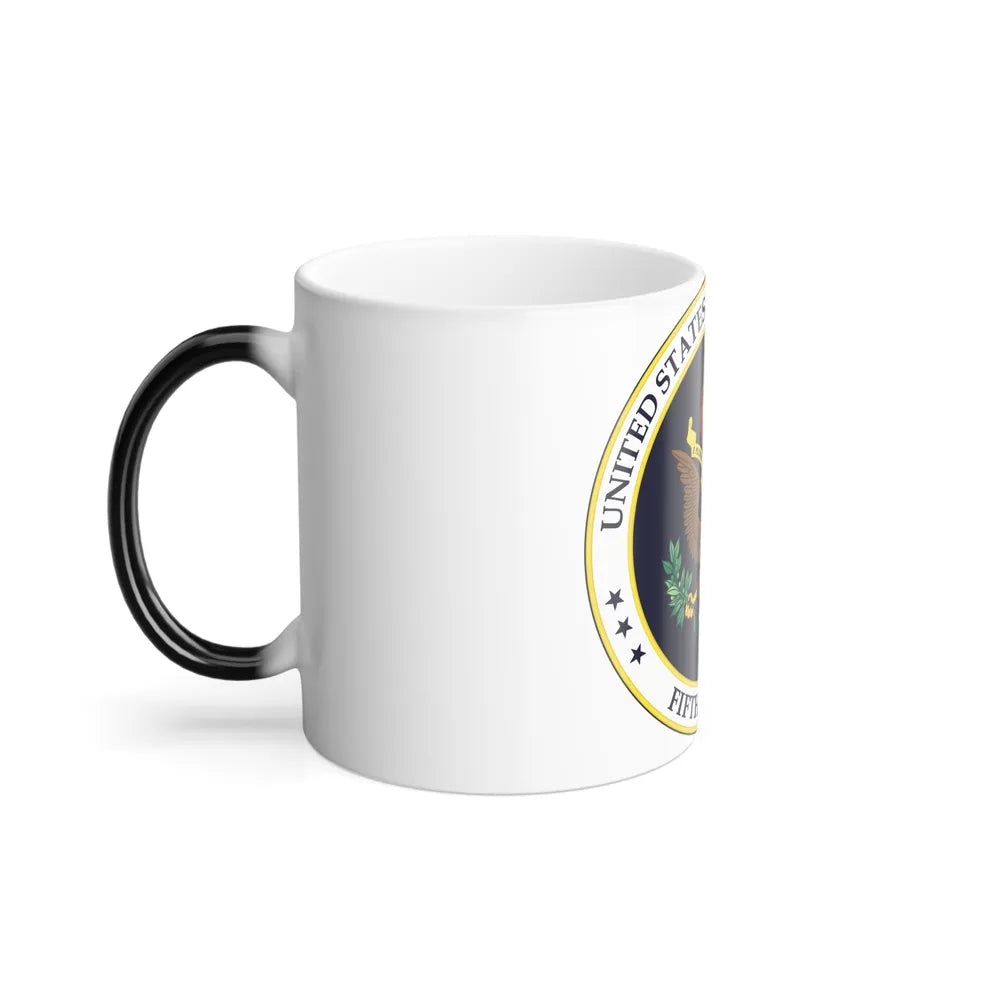 Seal of the United States Court of Appeals for the Fifth Circuit - Color Changing Mug 11oz-Go Mug Yourself